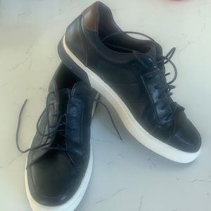 Men’s size 12 Zanzara Navy Blue Leather Sneakers